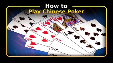 chinese poker online game|How to Play Chinese Poker .